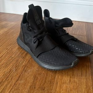 Black adidas sneaker